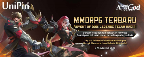 Para Iblis di Advent of God: Legends bersama UniPin